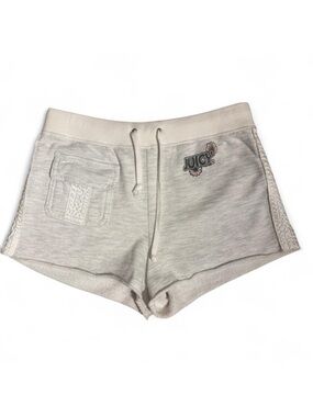Vintage Juicy Couture Girls Heathered Gray Cut-off Shorts